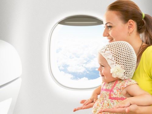 cestování letadlem v těhotenství